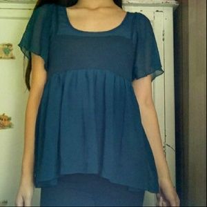 Free People Baby Doll Top